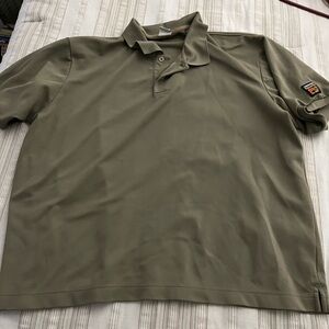 Timberland Men's dark Khaki Polo Shirt